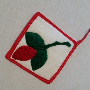 Vintage Flower Kitchen mitt